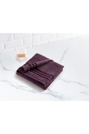 Maynor Bordürü Floşlu Yüz Havlusu - Madame Coco