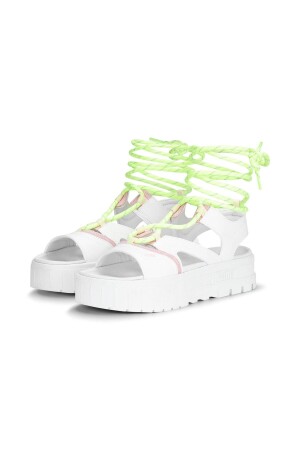 Mayze Sandal Laces Pop Wns PUMA White-Fa - 1