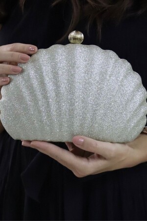 كيس سلسلة من الفضة من النسرة الذهبية للمرأة MB000467 - Moom Bag