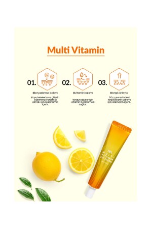 Mbl Multi Vitamin Eye Cream Multi Vitamin Augenkonturcreme mit Vita C gegen dunkle Ringe unter den Augen - 3