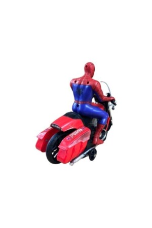 Medska Spiderman Batteriebetriebener, leicht motorisierter Spiderman, Spiderman, Motar, Motorrad Y058 spıdermanmotorsiklet58 - 3