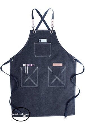 ميني زيد - كراس سرايب مطبخ فرشة كبير الطهاة مطبخ مقهى كبير الموظفين طباخ طلاء شعر باريستا فرشة - البحرية الأ - medusaforma