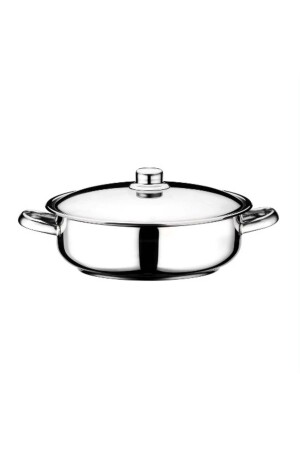 Mega Basık Çelik Tencere Pilav Tenceresi 26*9 Cm MGB26 - Gülsan