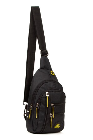 Meha Clup Taillen-Umhängetasche aus Leinenstoff mit Ohren und USB-Anschluss, Körpertasche, Freebag, wasserdicht (18 x 28 cm) - 5