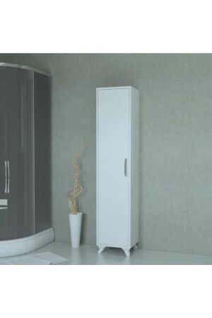 Mehrzweck-Badezimmer-Hochschrank in Weiß MQ11316803810 - 1
