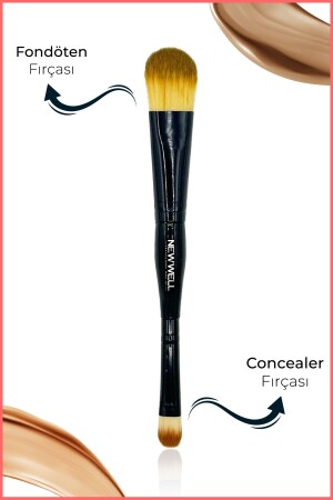 Mehrzweck-Concealer- und Foundation-Pinsel - 2