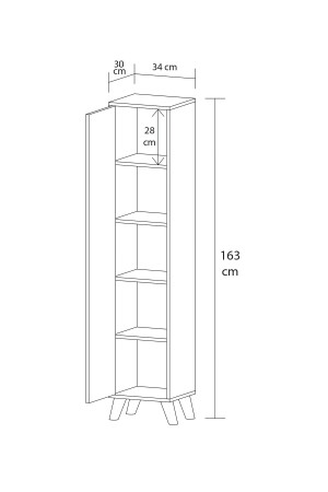 Mehrzweck-Hochschrank in Weiß MQ11316803810. eins - 7