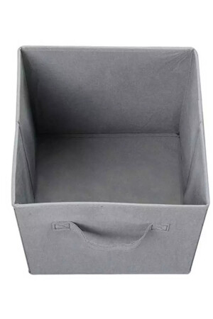 Mehrzweck-Schrank-Organizer-Box, dekorative Aufbewahrungsbox, Regal-Organizer, Grau, 30 x 30 x 30 MBGRİKUTUTEK - 7