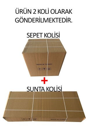 Mehrzweck-Spielzeugschrank mit 4 tiefen Körben, Küchen- und Vorratsschrank, weiß, PRA003078 - 7