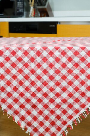 Mehrzweck-Tischdecke und Picknickdecke mit kariertem Gingham-Muster - 3