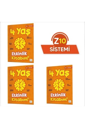 Mein 4-jähriges Aktivitätsbuch-Set (Z10 SYSTEM) 4yaşetkinlik - 1