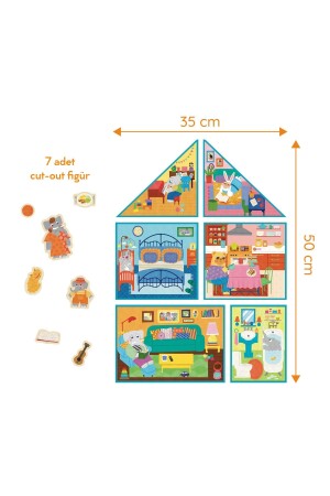 Mein Traumhaus: 6-in-1-Puzzle (2-3-4-6-8-10-teiliges Puzzle) - 7