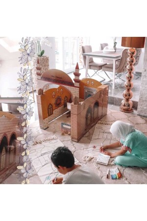 Meine Moschee – Meine Moschee – Moschee für Kinder – Kinder-Moschee 170 x 240 - 1
