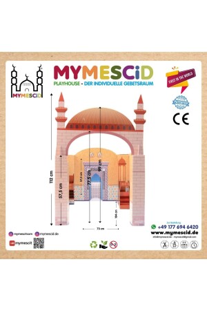Meine Moschee – Meine Moschee – Moschee für Kinder – Kinder-Moschee 170 x 240 - 4