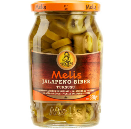 Melis Jalapeno Dilimlenmis 370ml - Melis