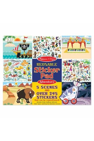 Melissa und Doug Stickerbuch – Abenteuer MP27098 - 3