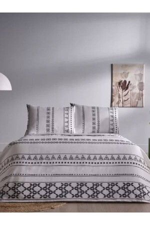 Melodi Misha Pike Gri - Çift Kişilik 2Q9PKSMELD0020000 - Doqu Home