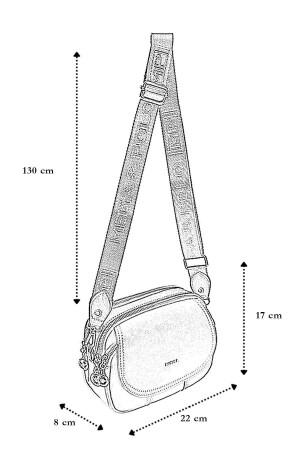 Melvil Kadın Çapraz Askılı Çanta - 10
