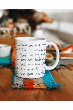 Meme Nipple Kupa Bardak - Bishop