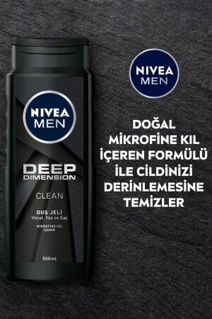 Men Deep Dimension Duschgel 500 ml Spray Deodorant 150 ml Roll-on Deodorant 50 ml Badezimmer - 3