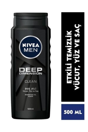 Men Deep Dimension Erkek Kişisel Bakım Seti-duş Jeli 500 Ml-deodorant 150 Ml-roll-on 50 ml - 2