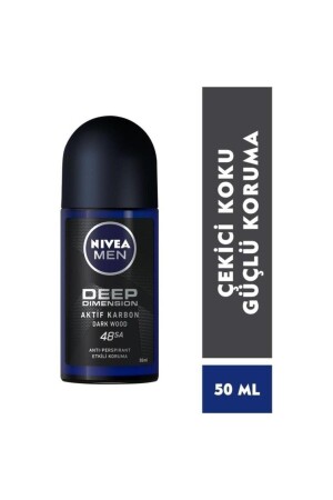 Men Deep Dimension Herren-Körperpflegeset – Duschgel 500 ml – Deodorant 150 ml – Roll-on 50 ml - 4