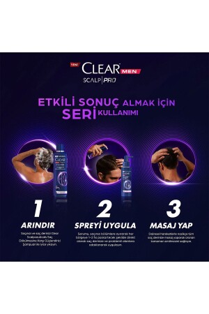 Men Scalp Pro Güçlendirici Şampuan Saç Dökülmesine Kepeğe Karşı Etkili 300 ml Serum 70 ml - 6