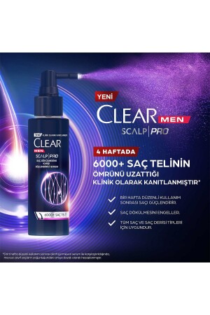 Men Scalp Pro Güçlendirici Şampuan Saç Dökülmesine Kepeğe Karşı Etkili 300 ml Serum 70 ml - 7