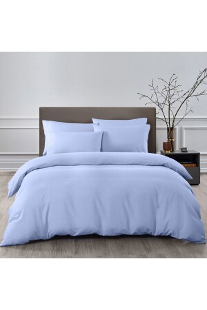 Mer-tim Bettbezug für Doppelbett, King-Size-Bett, 220 x 240 cm, Blau, MERTM000678 - 1