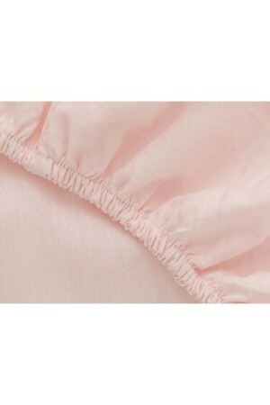 Mer-tim Cotton Ranforce Double Jumbo Größe 200 x 200 Spannbettlaken-Set – Dusty Pink MERTM000454 - 2