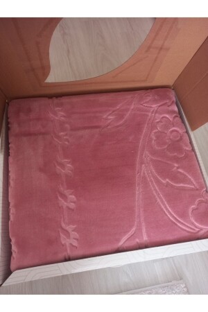 Merinos Embos Einzeldecke 160x220 Dusty Rose 8696734374160 - 1