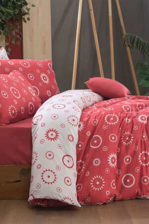 Merlot Fancy Poplin Tek Kişilik Nevresim Takımı V1 3163780001 - Sarev