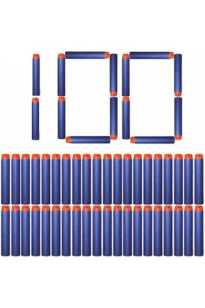 Mermisi 100'lü Sünger Yedek Mermi Soft Bullet - 2