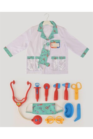 مجموعة الدكتور الحمراء وملابس الأطفال - Let's Be Child