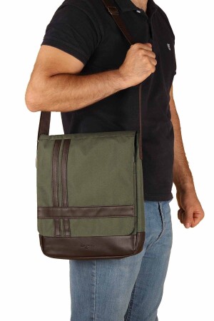 Messenger-Tasche mit vertikalem Schultergurt X353 - 4