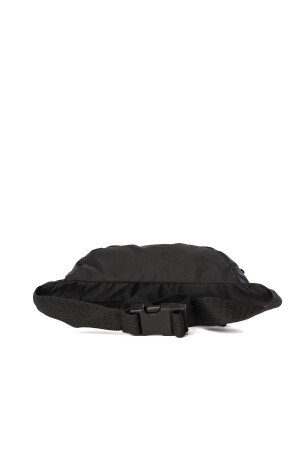 Messie Unisex Schwarze Gürteltasche - 4