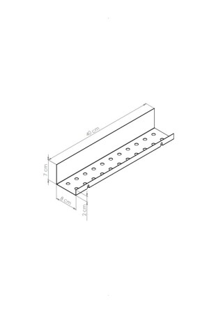 Metal Banyo Rafı- Şampuanlık - Şampuan Düzenleyici meba08-009 - 6