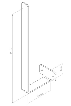 Metal Kağıt Havluluk, Siyah Rulo Askısı Peçetelik, Modern Wc Vidalı Banyo Mutfak Tuvalet Kağıtlık rsyvna22 - 6