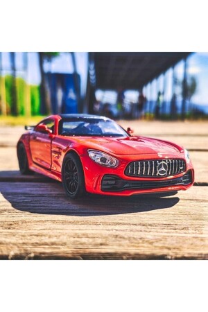 Metal Mercedes Amg Gt R Çek Bırak Model Araba-Mercedes Marka MERCEDES AMG - 2