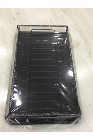 Metal Siyah Boyalı Mini Bulaşıklık Mb001 - 4