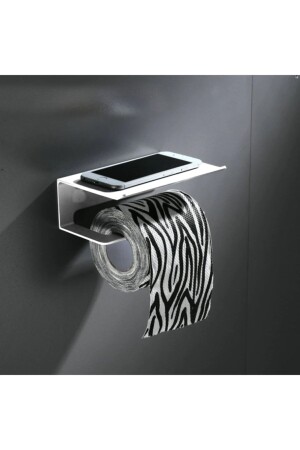 Metal Telefon Raflı Tuvalet Kağıtlık - Kraker