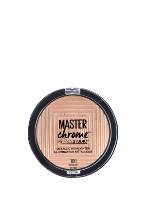 Metalik Aydınlatıcı - Master Chrome Metallic Highlighter Molten Gold - 1