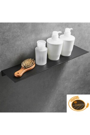 Metall Badezimmer Shampoo Racks Küche Wand montiert Toilette Dusche Lagerregale Zubehör ttv-1 - 5