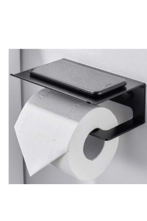 Metall-Badezimmer-WC-Papierserviettenhalter – Toilettenpapier-Serviettenständer, Toilettenpapier, 3 Drucke - 1