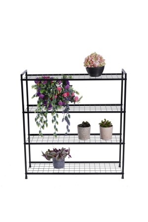 Metall-Blumentopf und Badezimmer- und Heim-Organizer OED1994STAND100SB - 5