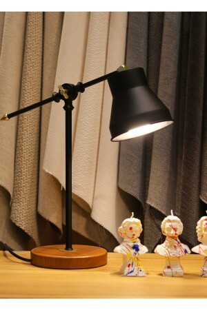 Metall Old Tertiall Classic Study Tischlampe Schwarz Ayd-2778 AYD-2778 - HOMİNG