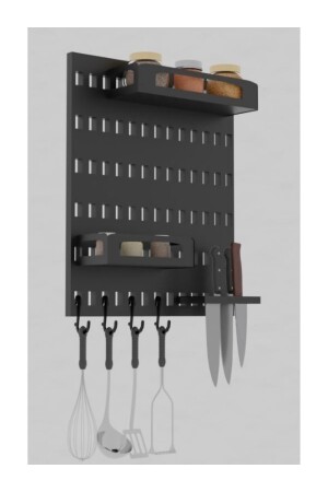 Metallwandbrett Küchenwandbrett Küchenorganisator und Küchenorganisator MT61M - 3