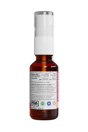 Methyl Cobalamin B12 Sprey 1000 mcg 2000 ug 10 ml - 7