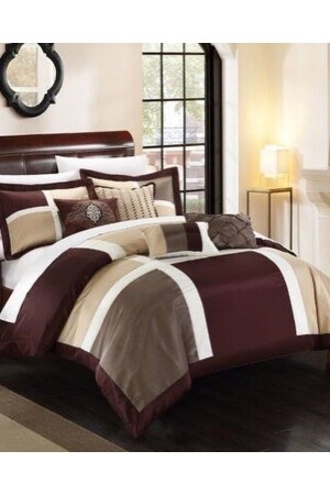 مقاسات القطن الساتين غطاء القماش المختلط - METİNEV