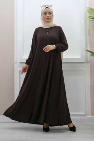 Mevlana Abaya Bitter Brown - 1